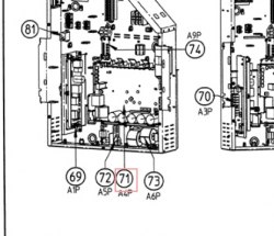 Запчасть DAIKIN 5002310 P.C.B. EC09008