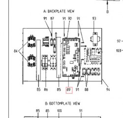 Запчасть DAIKIN 5002764 P.C.B. EDL/HQ-BA