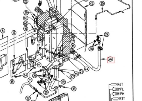 Запчасть DAIKIN 5006074 ASSY FLEXIBLE RW-BLUE