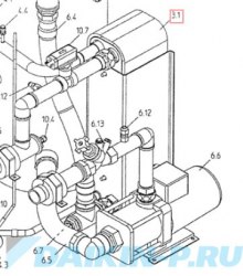 Запчасть DAIKIN 5006245 PHE AC70 40HX