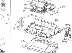 Запчасть DAIKIN 5006269 P.C.B. EC0727