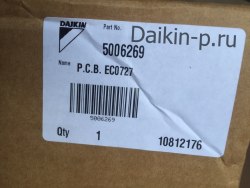 Запчасть DAIKIN 5006269 P.C.B. EC0727