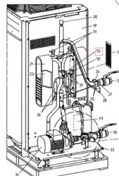 Запчасть DAIKIN 5008038 MOTOR OPER.VALVE COIL ASSY