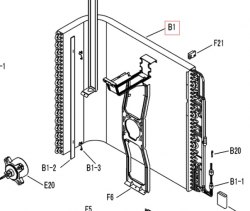 Запчасть DAIKIN 5009105 PLATE FINNED COIL HEAT EXCH.AS
