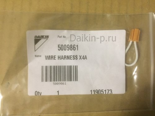 Запчасть DAIKIN 5009861 WIRE HARNESS X4A