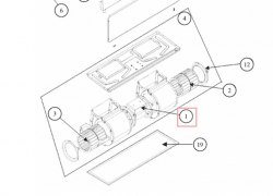 Запчасть DAIKIN 5011379 INVERTER FAN MOTOR FWZ/R/S06A