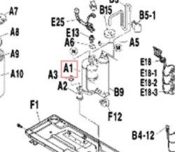 Компрессор DAIKIN 5018431 2YC45RXD Code 735=3MXS-4M(K)XS-EVLQ-RVLQ