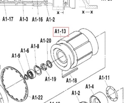 Запчасть DAIKIN 6015909 MOTOR ASSY 380-415/400-440V 50/60HZ 60KW