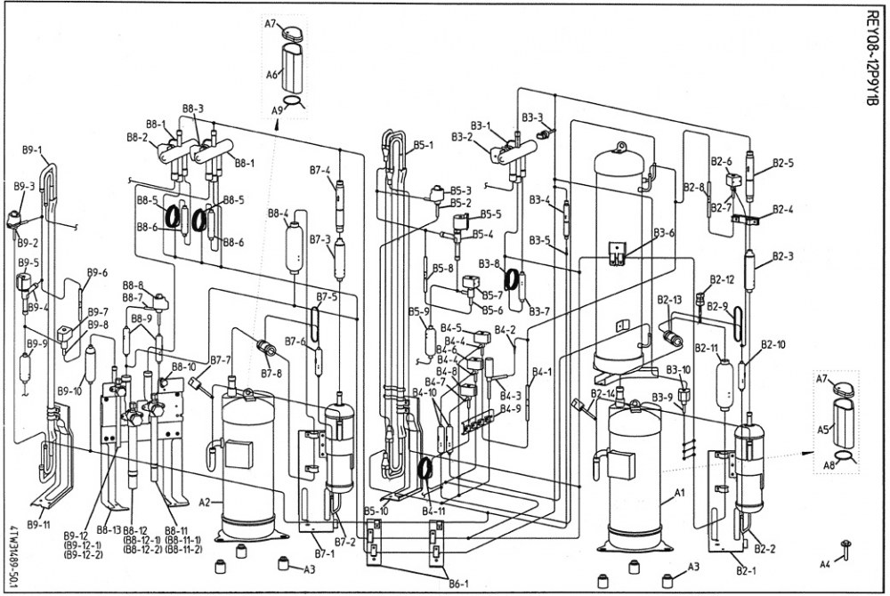 Daikin rr71b2v3b схема