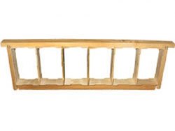 Деревянная рамка для секционного мёда (67х115х37 с прорезью)