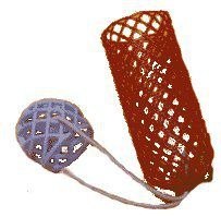 Клеточка "Бигуди" (цветная, Германия)