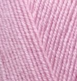 Alize Lanagold Fine, цвет 98 розовый Alize 49% шерсть, 51% акрил, длина в мотке 390 м.
