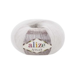 Alize Atlas цвет 55 белый Alize 49% шерсть, 51% полиэстер, длина 250 м в мотке