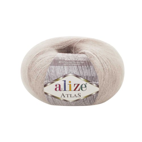 Alize Atlas цвет 62 молочный Alize 49% шерсть, 51% полиэстер, длина 250 м в мотке
