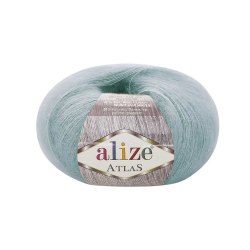 Alize Atlas цвет 114 мята Alize 49% шерсть, 51% полиэстер, длина 250 м в мотке