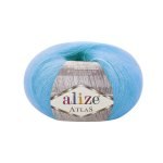 Alize Atlas цвет 484 бирюзовый Alize 49% шерсть, 51% полиэстер, длина 250 м в мотке