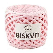 Biskvit , цвет зефир Biskvit 100% хлопок. Лицевая нарезка. Турецкий трикотаж. Ширина 7+-1 мм. Длина 100+- 10 м.