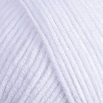Yarn Art Jeans цвет 62 оптик белоснежный Yarn Art 55% хлопок, 45% акрил, длина в мотке 160 м.