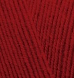 Alize Lanagold Fine, цвет 56 красный Alize 49% шерсть, 51% акрил, длина в мотке 390 м.
