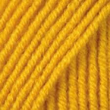 Yarn Art Merino De Luxe цвет 586 желтый Yarn Art 50% шерсть мериноса, 50% акрил, длина в мотке 280 м.