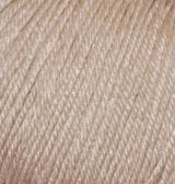 Alize Baby Wool цвет 167 бежевый Alize 40% шерсть, 20% бамбук, 40% акрил. Моток 50 гр. 175 м.