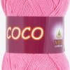 Vita Cotton Coco цвет 3854 розовый Vita Cotton 100% мерсеризированный хлопок, длина 240 м в мотке