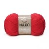 Nako Calico цвет 2209 ягодный ОСТАТОК 2 мотка!!! Nako 50% хлопок, 50% акрил, длина в мотке 245 м.