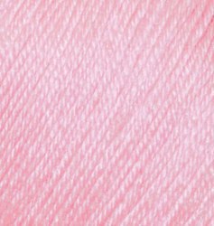 Alize Baby Wool цвет 185 детский розовый Alize 40% шерсть, 20% бамбук, 40% акрил. Моток 50 гр. 175 м.
