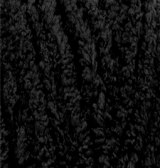 Alize Softy Plus цвет 60 черный Alize 100% микрополиэстер, длина 120 м в мотке