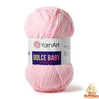 YarnArt Dolce Baby цвет 750 розовый Yarn Art 100% микрополиэстер, длина 85 м в мотке