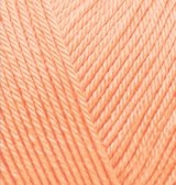 Alize Diva Stretch, цвет 363 светлый персик Alize 8% ПБТ эластик, 92% микрофибра акрил, длина 400 м в мотке