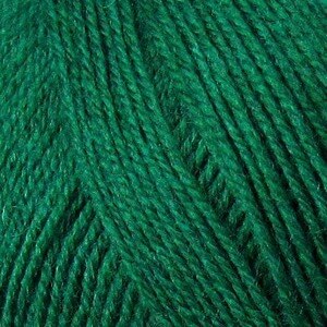 Кроссбред Бразилии, цвет 573 темный изумруд ООО Пехорский текстиль 50% шерсть мериноса, 50% акрил, длина 500м в мотке