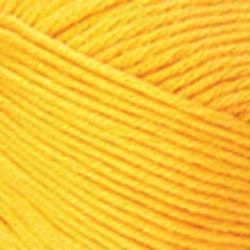 Nako Calico цвет 4285 желтый ОСТАТОК 4 мотка!!! Nako 50% хлопок, 50% акрил, длина в мотке 245 м.