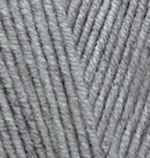 Alize Lanagold, цвет 21 серый меланж Alize 49% шерсть, 51% акрил, длина в мотке 240 м.