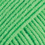Yarn Art Jeans цвет 60 зеленый неон Yarn Art 55% хлопок, 45% акрил, длина в мотке 160 м.