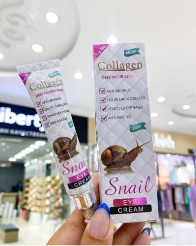 Крем для кожи вокруг глаз с муцином улитки Snail Collagen 20гр