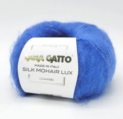 Пряжа Lana Gatto Silk Mohair Lux цвет 8397 Lana Gatto 78% супер кид мохер, 14% шелк, 4% полиамид, 4% полиэстер. Моток 25 гр. 210 м.