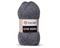 Yarn Art Alpine Alpaca цвет 436 темно серый Yarn Art 10% альпака, 30% шерсть, 60% акрил, длина в мотке 120 м.
