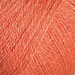 Yarn Silky Wool цвет 338 оранжевый Yarn Art 35% шелк, 65% шерсть мериноса, длина в мотке 190 м.