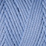 Yarn Art Macrame Cotton цвет 760 голубой Yarn Art 80% хлопок, 20% полиэстер, длина в мотке 225 м.