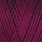 Yarn Art Macrame Cotton цвет 777 вишня Yarn Art 80% хлопок, 20% полиэстер, длина в мотке 225 м.