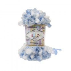 Alize Puffy Color цвет 5864 Alize 100% микрополиэстер, длина 9,2 м в мотке