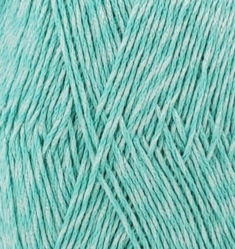 Жемчужная, цвет 411 мята ООО Пехорский текстиль 50% хлопок, 50% вискоза, длина 425м в мотке