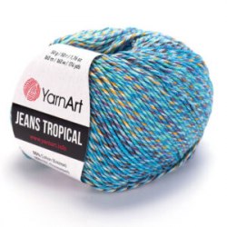 Yarn Art Jeans Tropical цвет 614 Yarn Art 55% хлопок, 45% акрил, длина в мотке 160 м.