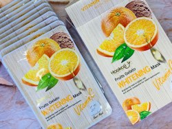 Wokali Тканевые маски с апельсином, витамин C