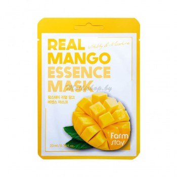 Маска для лица FarmStay Real Mango Essence Mask с экстрактом манго,