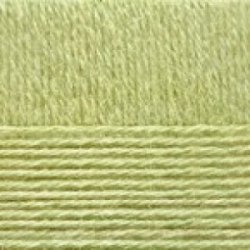 Перспективная, цвет 342 светлый горох ООО Пехорский текстиль 50% шерсть мериноса, 50% высокообъемный акрил, длина 270м в мотке
