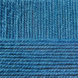 Народная, цвет 420 арктика ООО Пехорский текстиль 30% шерсть, 70% акрил высокообъемный, длина 220м в мотке