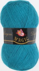 Magic Angora Delicate цвет 1112 синий Magic 15% мохер, 10% шерсть, 75% акрил. Моток 100 гр. 500 м.