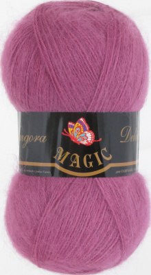 Magic Angora Delicate цвет 1120 темно сиреневый Magic 15% мохер, 10% шерсть, 75% акрил. Моток 100 гр. 500 м.